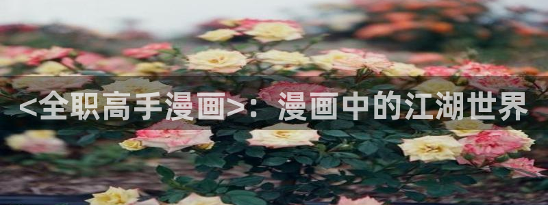 51漫画电影：<全职高手漫画>：漫画中的江湖世界